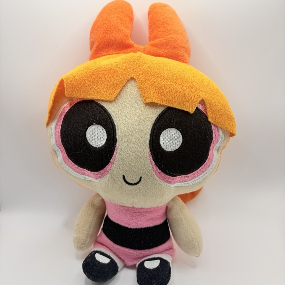 Cartoon Network Power Puff Girls Blossom‎ Plush 12" Toy Factory (2017) Doll Toy